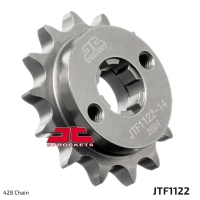 JT ZĘBATKA PRZEDNIA 1122 14 BETAMOTOR RR 125 LC '21-'23, FANTIC XEF / XMF 125 '21-, (112214JT) (ŁAŃC. 428) (OEM: 051.04.000.00.0