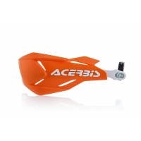 ACERBIS OSŁONY RĄK (HANDBARY) X-FACTORY Z RDZENIEM ALUMINIOWYM KOLOR POMARAŃCZOWY / BIAŁY