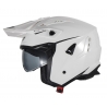UFO KASK SHERATAN JET / TRIAL Z BLENDĄ PRZECIWSŁONECZNĄ KOLOR BIAŁY ROZMIAR S ( ECE 22R06 ) - KOLEKCJA 2024