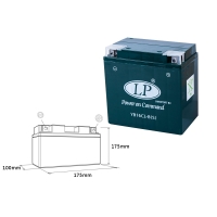 LANDPORT AKUMULATOR YB16CLB (S) (MS LB16CL-B (S)) 12V 19AH 176X101X176 BEZOBSŁUGOWY - ZALANY (4)