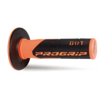 PROGRIP MANETKI PG801 OFF ROAD (22+25MM, DŁ.115MM) KOLOR POMARAŃCZOWY FLUO/CZARNY (DWUSKŁADNIKOWE) (PG801ORF/BK) (801-296)