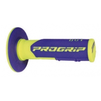 PROGRIP MANETKI PG801 OFF ROAD (22+25MM, DŁ.115MM) KOLOR ŻÓŁTY FLUO/NIEBIESKI (DWUSKŁADNIKOWE) (801-252) (PG801YLF/BL)