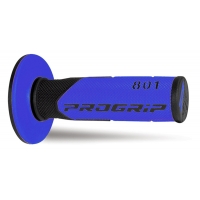 PROGRIP MANETKI PG801 OFF ROAD (22+25MM, DŁ.115MM) KOLOR CZARNY/NIEBIESKI (DWUSKŁADNIKOWE) (801-146) (PG801/10)