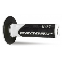 PROGRIP MANETKI PG801 OFF ROAD (22+25MM, DŁ.115MM) KOLOR BIAŁY/CZARNY (DWUSKŁADNIKOWE) (801-137)