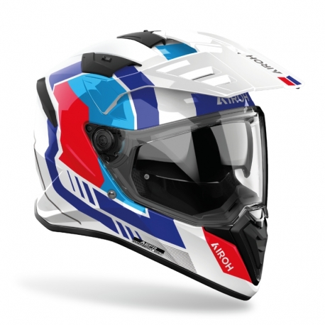 KASK AIROH BANDIT HORN WHITE GLOSS