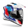 KASK MOTOCYKLOWY AIROH BANDIT HORN WHITE GLOSS