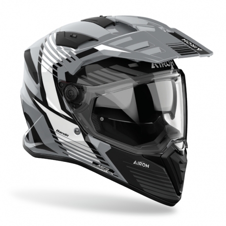 KASK MOTOCYKLOWY AIROH BANDIT SPICY GREY GLOSS