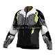 KURTKA TEKSTYLNA REBELHORN BORG II BLACK/GREY/FLUO YELLOW