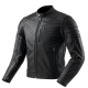 KURTKA MOTOCYKLOWA SKÓRZANA OZONE COLT BLACK