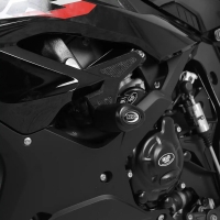 CRASHPADY RG RACING AERO STYLE FOR BMW S1000RR '23- & M1000R '23- (SYMMETRICAL KIT) BLACK