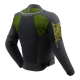 KURTKA MOTOCYKLOWA TEKSTYLNA REBELHORN JAX BLACK FLUO YELLOW