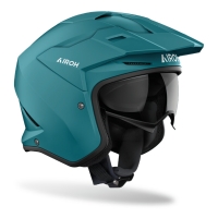 KASK MOTOCYKLOWY AIROH KOMBAKT COLOR PETROL GREEN MATT