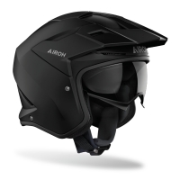 KASK MOTOCYKLOWY AIROH KOMBAKT COLOR BLACK MATT