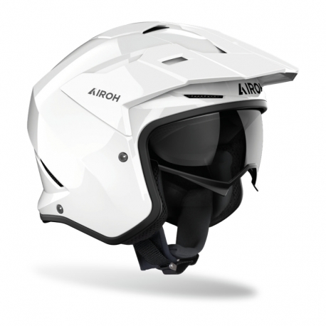 KASK MOTOCYKLOWY AIROH KOMBAKT COLOR WHITE GLOSS