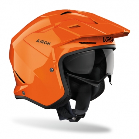 KASK MOTOCYKLOWY AIROH KOMBAKT COLOR ORANGE GLOSS