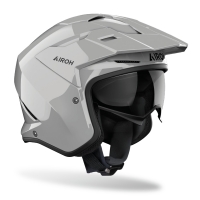 KASK MOTOCYKLOWY AIROH KOMBAKT COLOR DARK GREY GLOSS