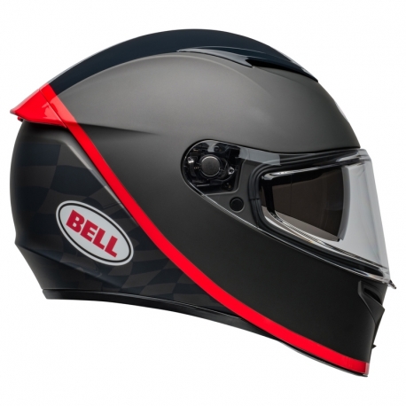 KASK BELL LITHIUM MIPS ECE6 HRTLCK MATTE/GLOSS BLACK RED