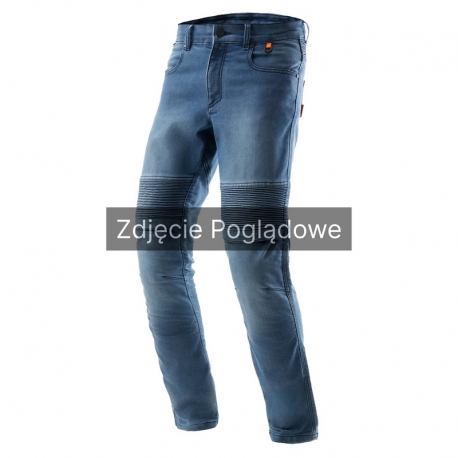 SPODNIE JEANS REBELHORN REVOLT MONOLAYER WASHED BLUE