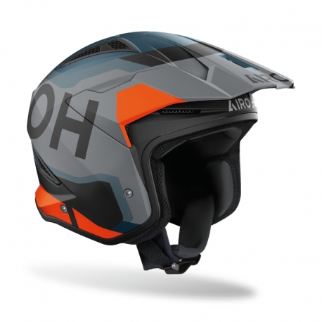 KASK AIROH TRR II JUPITER ORANGE MATT