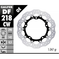 GALFER TARCZA HAMULCOWA PŁYWAJĄCA PRZÓD 290MM KAWASAKI ZX-4RR '24- (290X142X4,5MM)