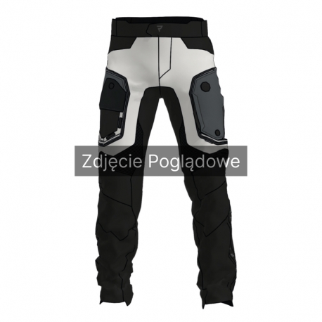 SPODNIE TEKSTYLNE REBELHORN BORG II BLACK/GREY