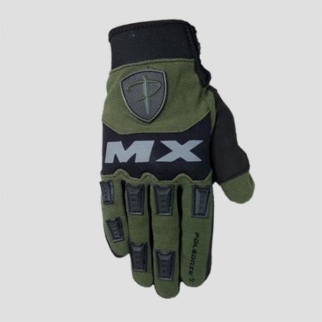 POLEDNIK NOWOŚĆ RĘKAWICE / RĘKAWICZKI CROSS MODEL MX II KOLOR ZIELONY (KHAKI) ROZMIAR XL