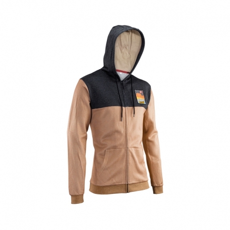 BLUZA LEATT ZIP PREMIUM DESERT