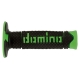 DOMINO MANETKI (GRIPY) OFF ROAD DWUSKŁADNIKOWE KOLOR CZARNY/ZIELONY