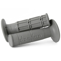 DOMINO MANETKI (GRIPY) OFF ROAD JEDNOSKŁADNIKOWE ULTRA SOFT KOLOR SZARY
