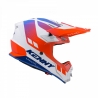 KENNY RACING KASK CROSS/ENDURO MODEL TRACK GRAPHIC PATRIOT KOLOR BIAŁY/NIEBIESKI/CZERWONY ROZMIAR L ( 59 - 60 CM )
