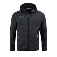 KENNY RACING KURTKA PRZECIWDESZCZOWA SOFTSHELL MODEL CORE BLACK KOLOR CZARNY ROZMIAR M
