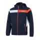 KENNY RACING KURTKA PRZECIWDESZCZOWA SOFTSHELL MODEL RACING KOLOR NIEBIESKI/BIAŁY/POMARAŃCZOWY ROZMIAR M