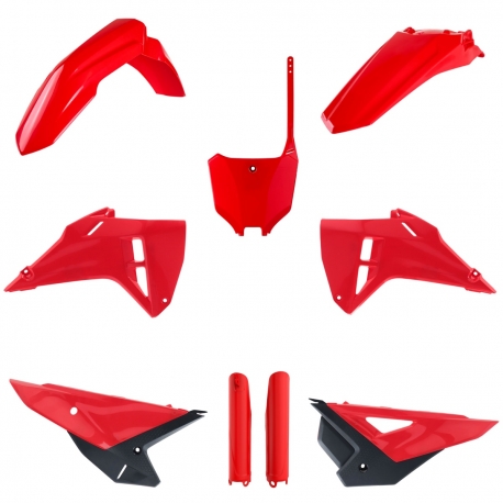 POLISPORT KOMPLET PLASTIKÓW (FULL KIT) HONDA CRF 250R '25 CRF 250RX '25 CRF 450R '25 CRF 450RX '25 W ZESTAWIE TABLICA PRZEDNI