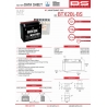 BS AKUMULATOR BTX20L-BS (YTX20L-BS) 12V 18AH 175X86X154 BEZOBSŁUGOWY - ELEKTROLIT OSOBNO (270A) (2) UE2019/1148