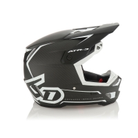 6D HELMETS KASK CROSS/ENDURO MODEL ATR-3 NOVA MATTE WHITE KOLOR CZARNY/BIAŁY ROZMIAR S ( 56 - 57 CM )