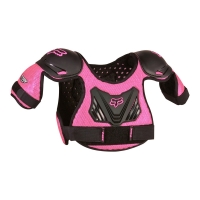 OCHRANIACZ KLATKI PIERSIOWEJ FOX JUNIOR PEEWEE TITAN ROOST DEFLECTOR BLACK/PINK YM/L