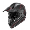 KAPPA KASK KV49 EVO CHASER CROSS KOLOR CZARNY SZARY CZERWONY MATT ROZMIAR 60 / L ( HOMOLOGACJA ECE 22R06 )