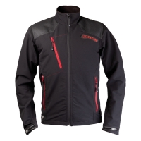 111 RACING WYPRZEDAŻ KURTKA SOFTSHELL KOLOR CZARNY/CZERWONY ROZMIAR L