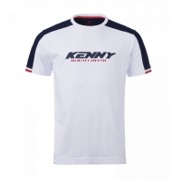 KENNY RACING KOSZULKA T-SHIRT MODEL DREAM KOLOR BIAŁY/NIEBIESKI ROZMIAR S