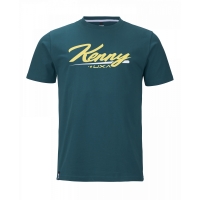 KENNY RACING KOSZULKA T-SHIRT MODEL DIRT PETROL KOLOR NIEBIESKI/ŻÓŁTY ROZMIAR S