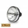 EMGO REFLEKTOR / LAMPA UNIWERSALNA KOMPLETNA H4 CZARNA (ŚREDNICA WKŁADU 7" / 17,8CM, OTWORY MONTAŻOWE 10MM) WZÓR KAWASAKI MODELE