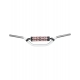 RENTHAL KIEROWNICA 7/8 CALA (22MM) MX MINI HANDLEBAR SILVER/GREY KAWASAKI KX 65 02-16 PADDED KOLOR SREBRNY/SZARY Z GĄBKA