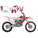 BLACKBIRD KOMPLET NAKLEJEK (OKLEIN) HONDA CRF 250R '14-'17, CRF 450R '13-'16 LINEAR