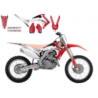 BLACKBIRD KOMPLET NAKLEJEK (OKLEIN) HONDA CRF 250R '14-'17, CRF 450R '13-'16 LINEAR