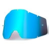 100 PROCENT WYPRZEDAŻ SZYBA/SZYBKA POJEDYNCZA DO GOGLI RACECRAFT 1 / ACCURI 1 / STRATA 1 BLUE MIRROR KOLOR NIEBIESKIE LUSTRO Z A