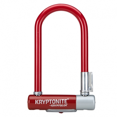 ZAPIĘCIE U-LOCK KRYPTONITE KRYPTOLOK MINI-7 MERLOT 8,2CM X 17,8CM