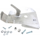 SKID PLATE ALUMINUM SILVER