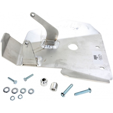 SKID PLATE ALUMINUM SILVER