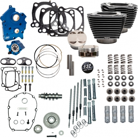 132" Power Package Engine Performance Kit - Gear Drive - Water Cooled - M8