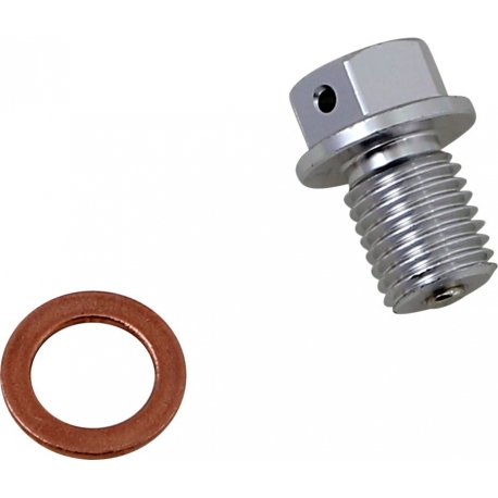 DRAIN PLUG MAGNETIC SLVR